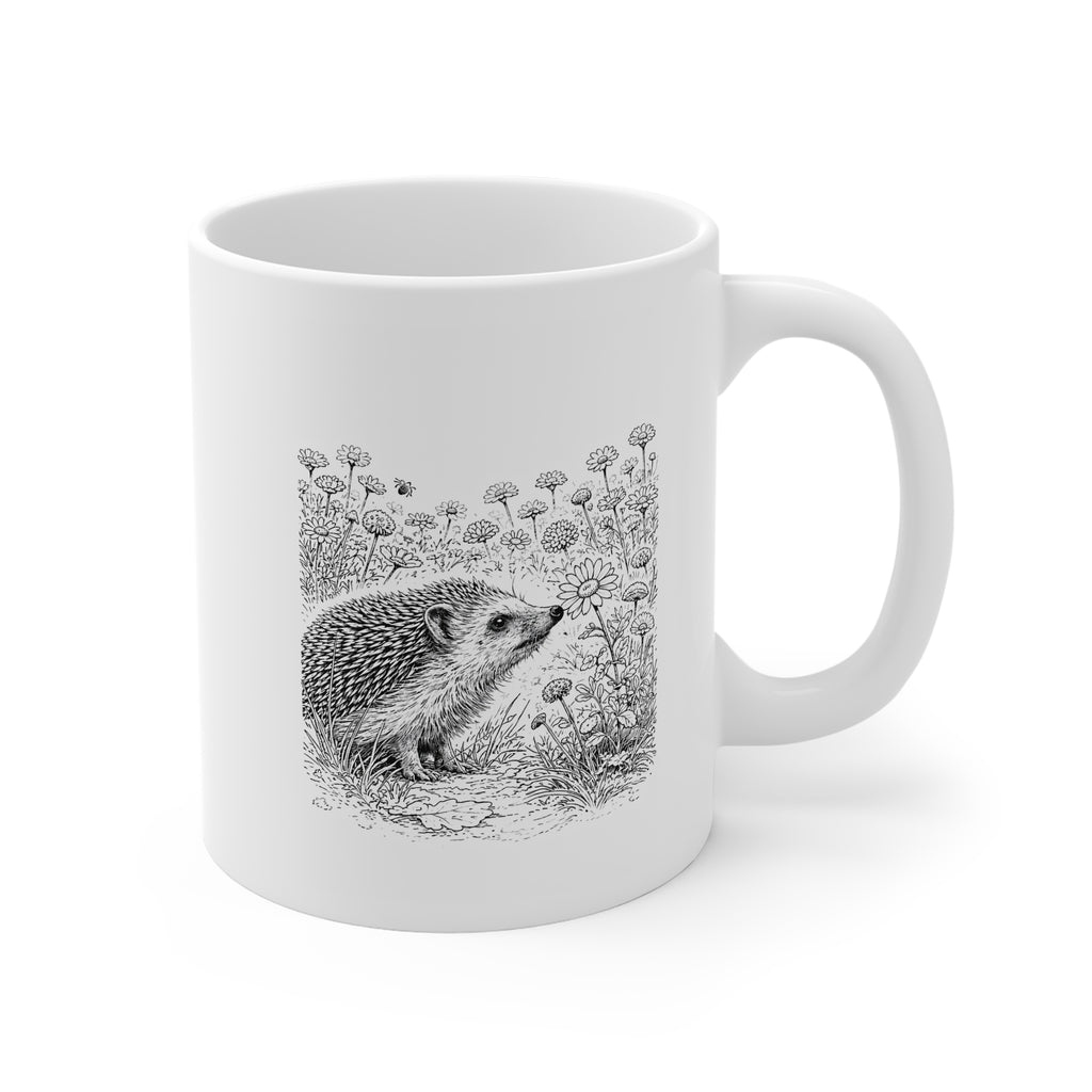 Hedgehog Mug Wildlife Ceramic 11oz
