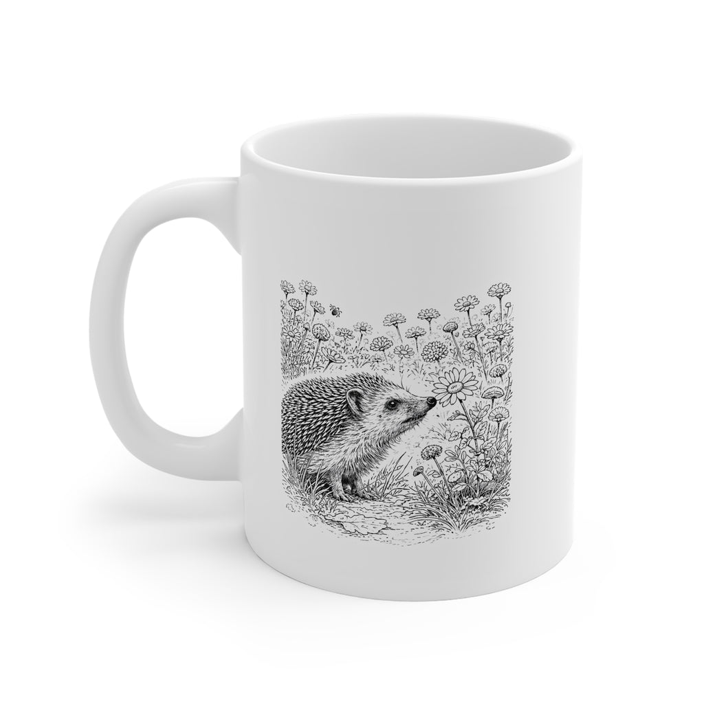 Hedgehog Mug Wildlife Ceramic 11oz