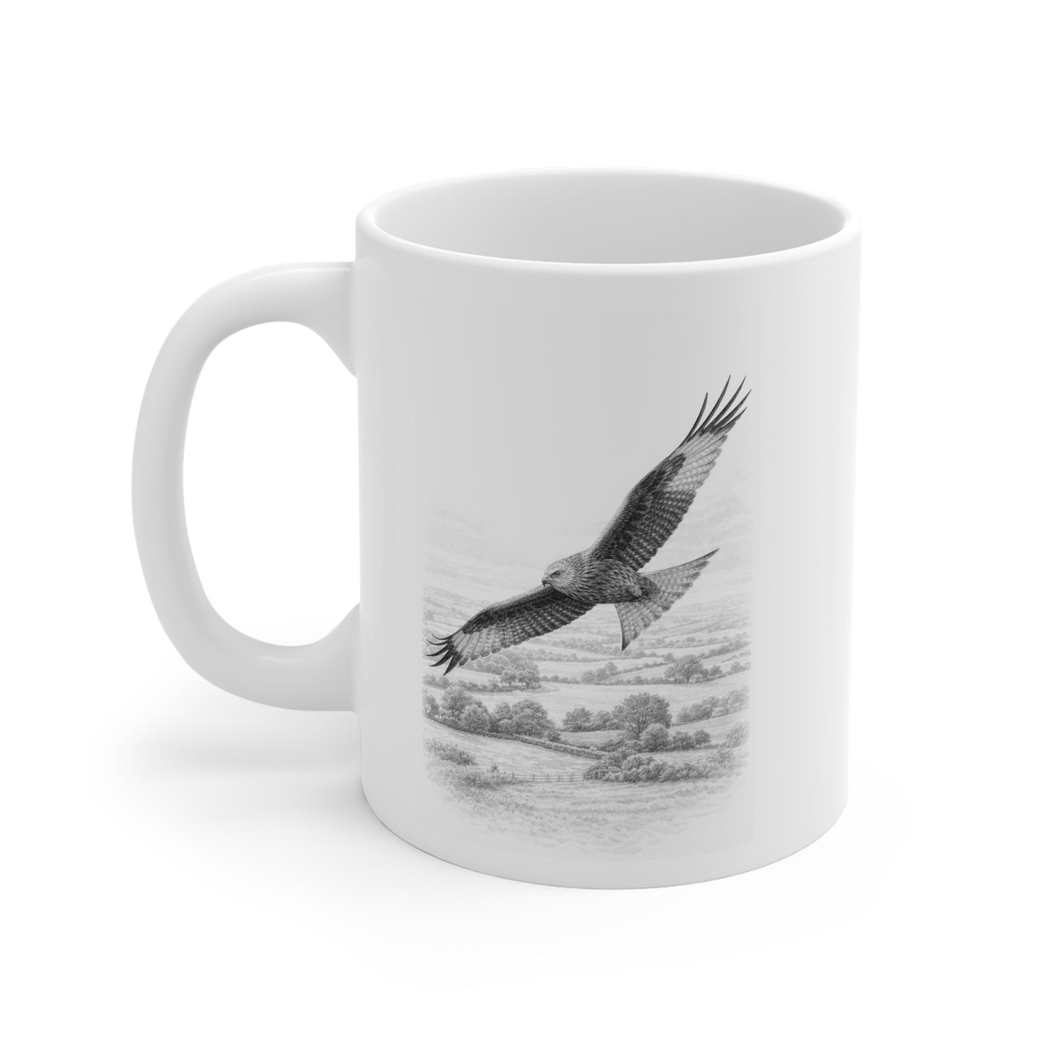 Red Kite Mug Wildlife Ceramic 11oz