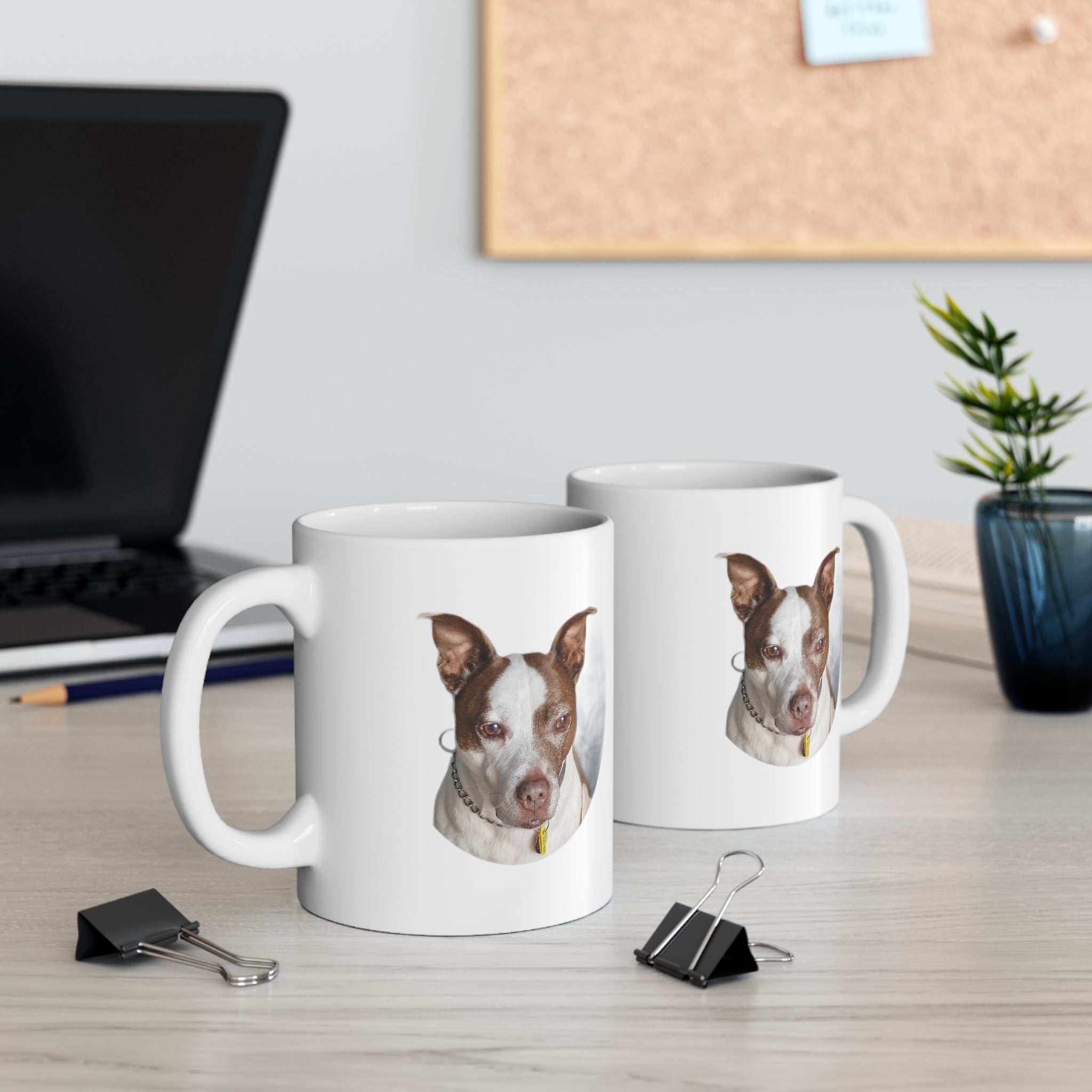 Dog Mug Wildlife Ceramic 11oz