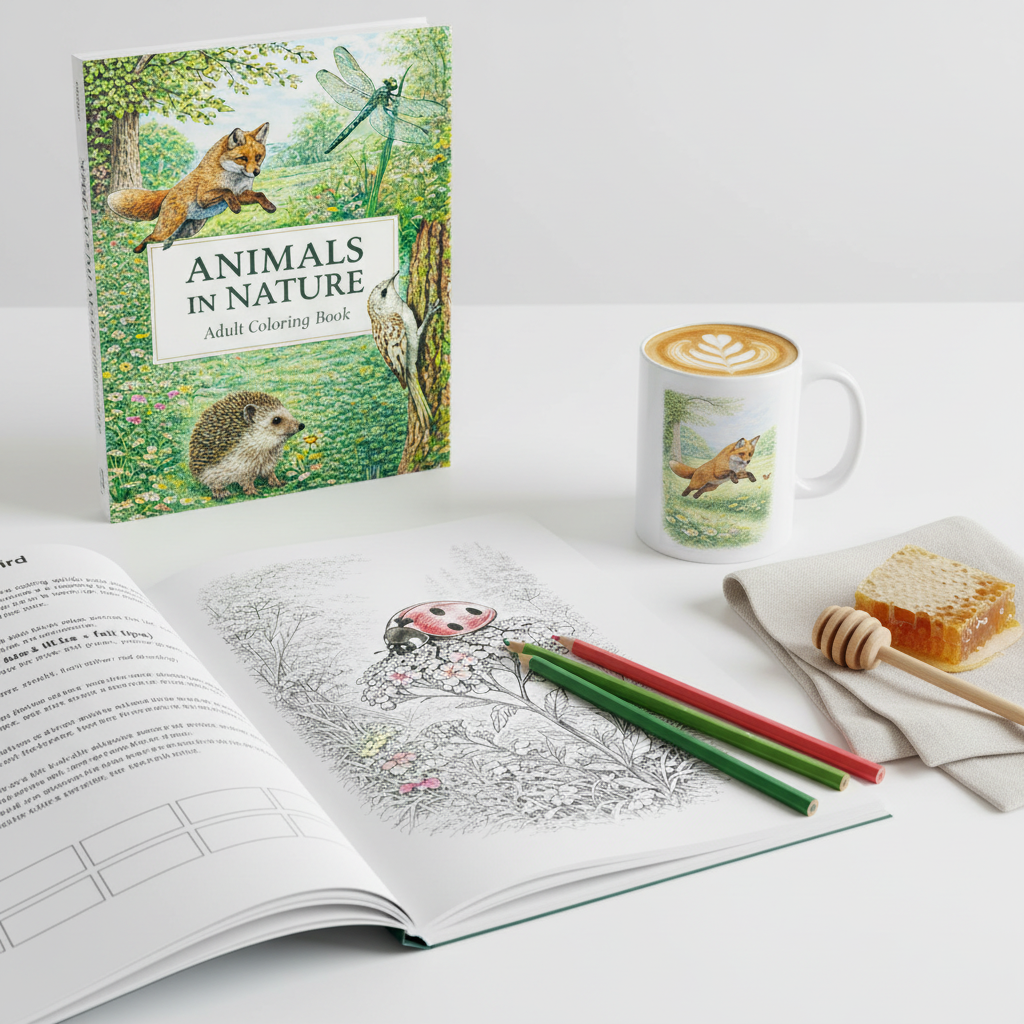 Book scene without flowers