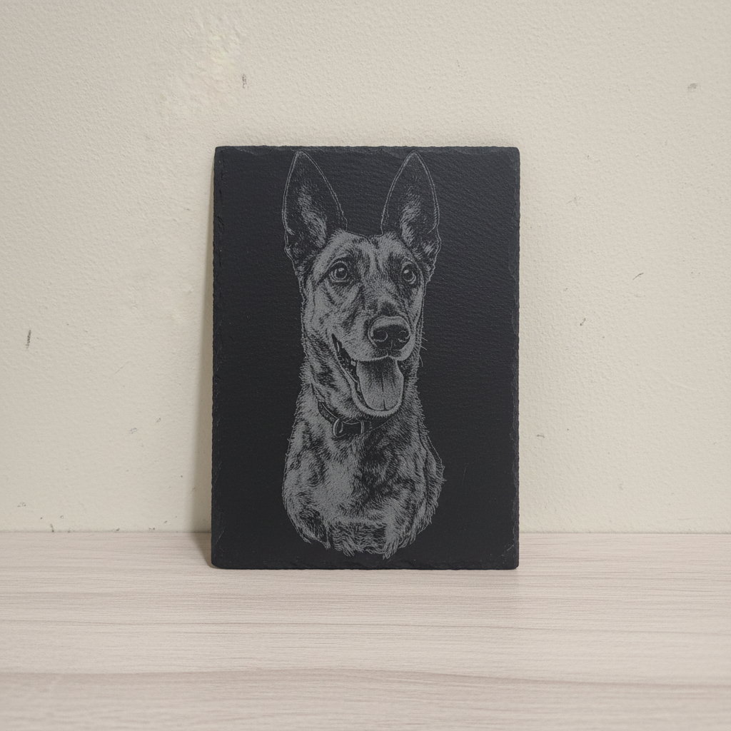 Professional Slate Engraving Photo