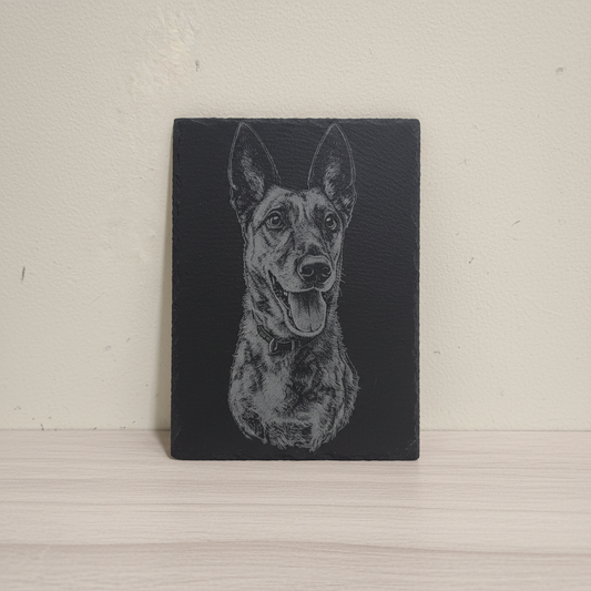 Professional Slate Engraving Photo